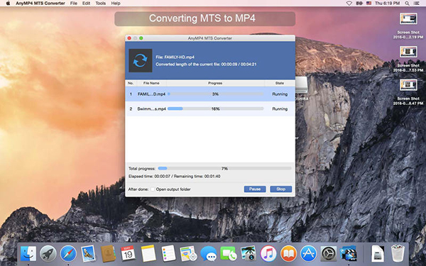 AnyMP4 MTS Converter截图