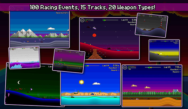 像素游艇快冲截图