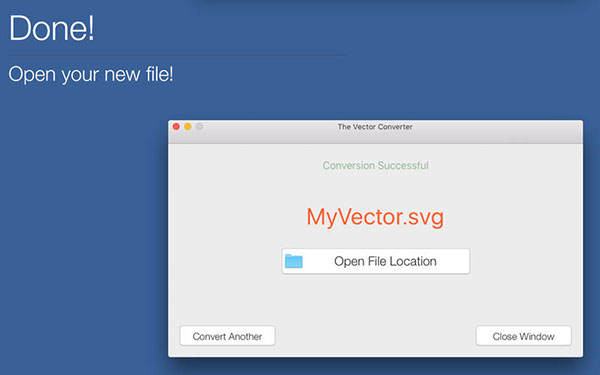 矢量转换器截图