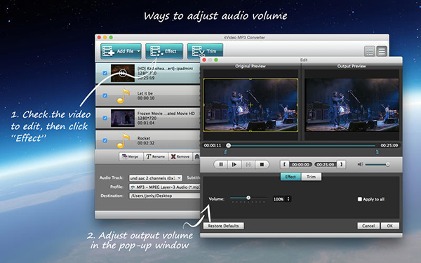 4Video MP3 Converter截图