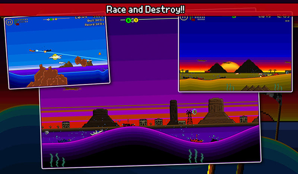 像素游艇快冲截图