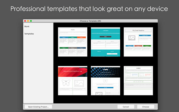 Dragon Responsive Email Designer截图