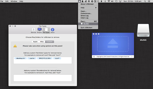 USBclean for mac截图