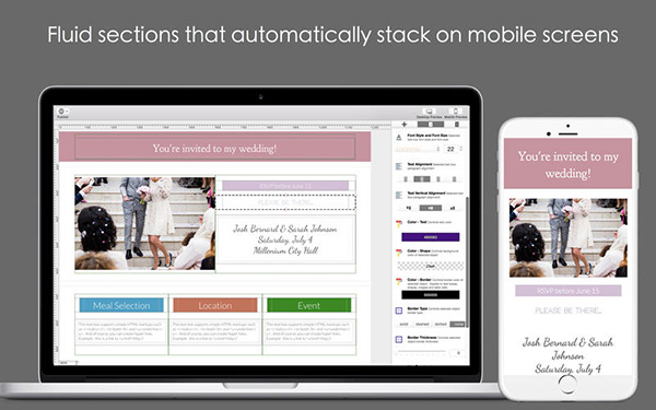 Dragon Responsive Email Designer截图