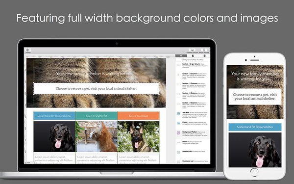 Dragon Responsive Email Designer截图