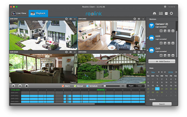Reolink Client截图