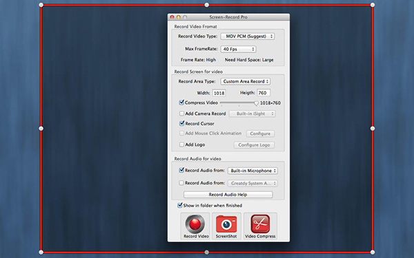 Screen Recorder Pro截图