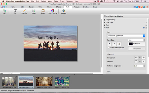 PhotoPad图片编辑器截图