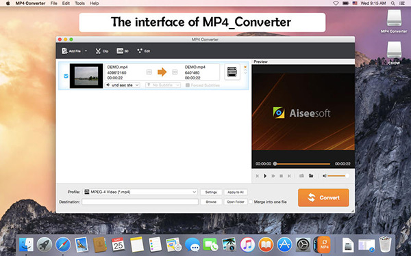 Aiseesoft MP4 Converter截图