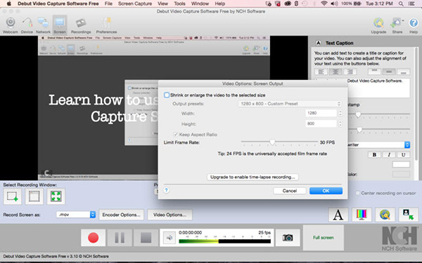 Debut Video Capture Software截图