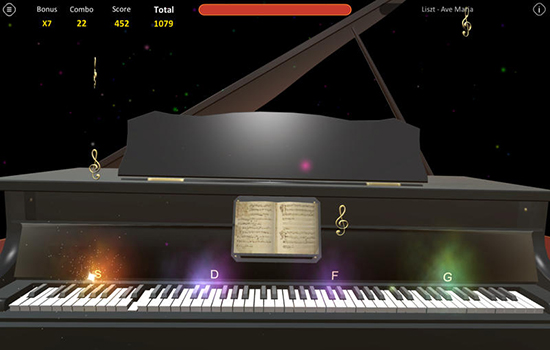 钢琴3D截图