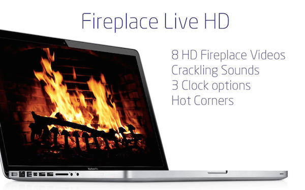 Fireplace Live HD for mac截图