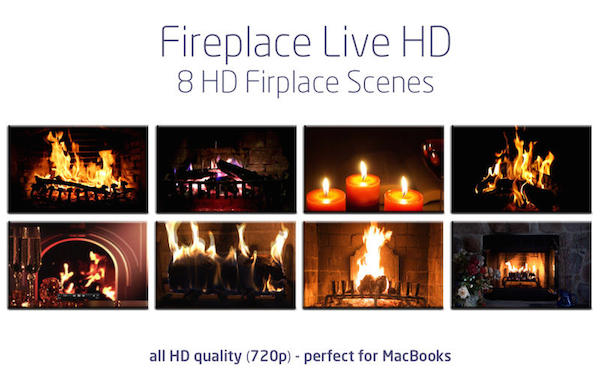 Fireplace Live HD for mac截图