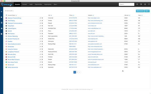 iEnterprise CRM截图