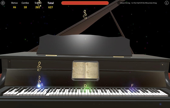 钢琴3D截图