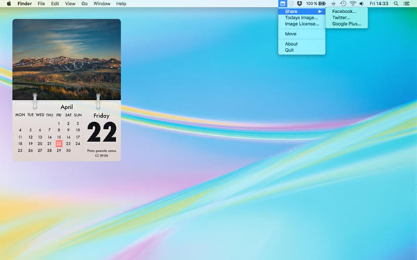 Photo Calendar Nature截图
