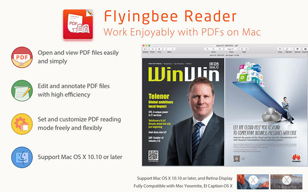 Flyingbee Reader截图