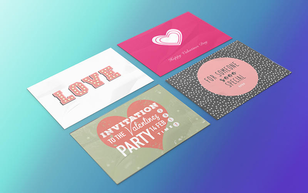 Pages情人节模板截图