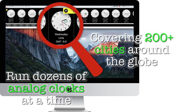 aClocks Desktop截图