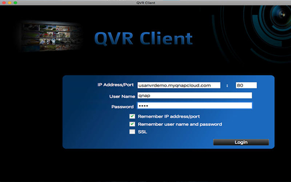 QVR Client截图