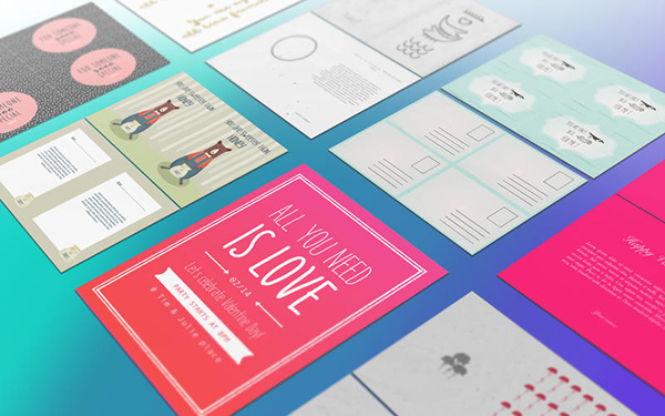 Pages情人节模板截图