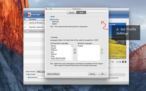 AnyMP4 PDF to PNG Converter截图