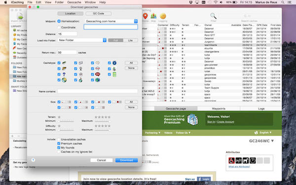 iCaching  for mac截图
