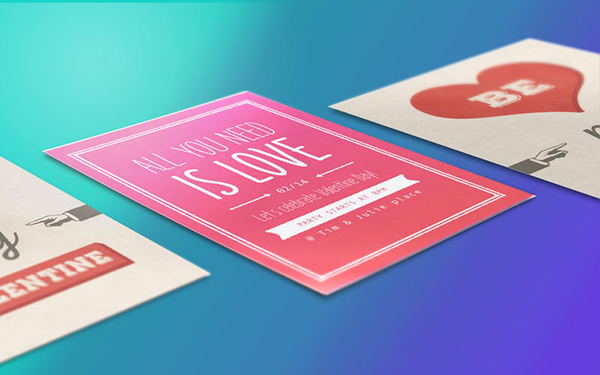 Pages情人节模板截图