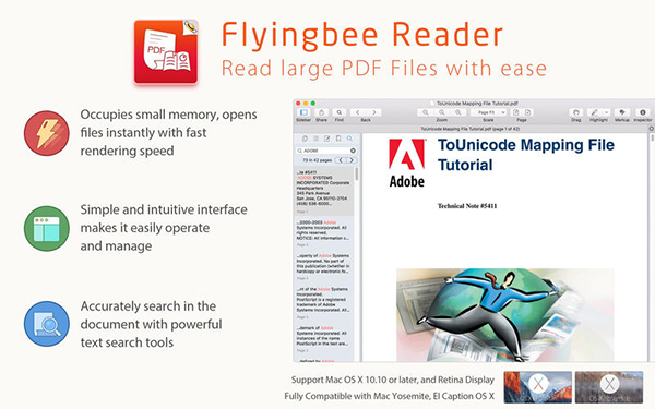 Flyingbee Reader截图