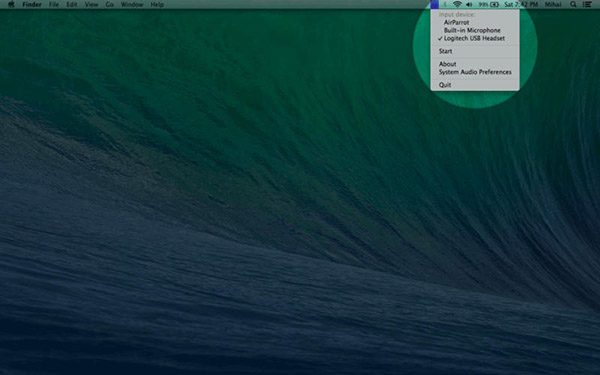 Microphone Volume Monitor截图