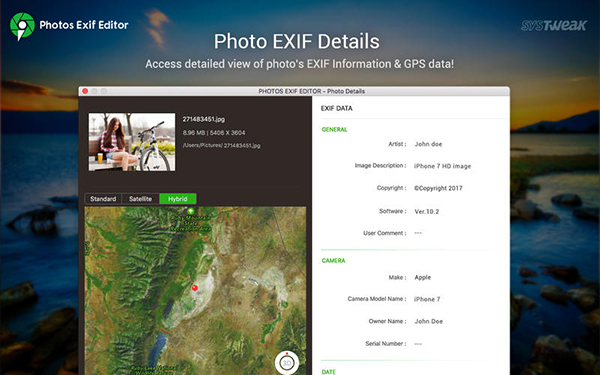 Photos Exif Editor截图