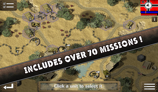 坦克大战北非截图