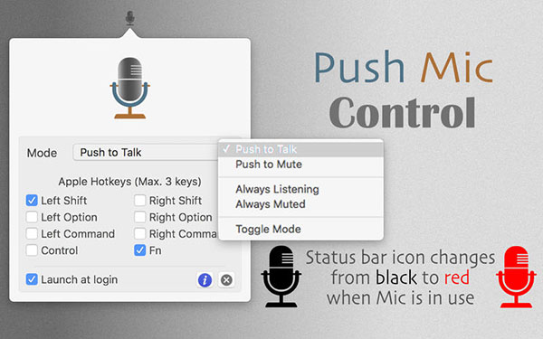 Push Mic Control截图
