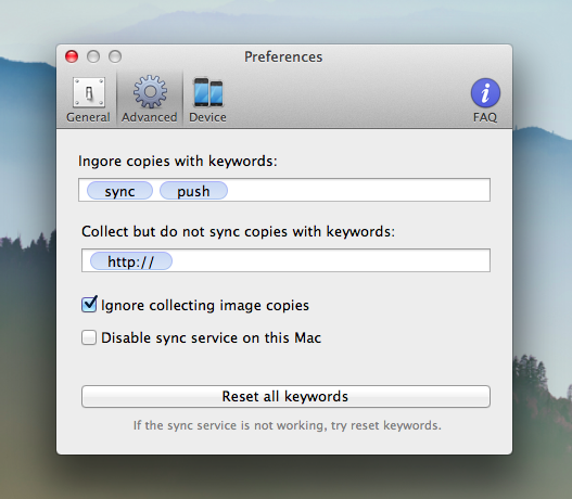 Paster 2 for Mac截图
