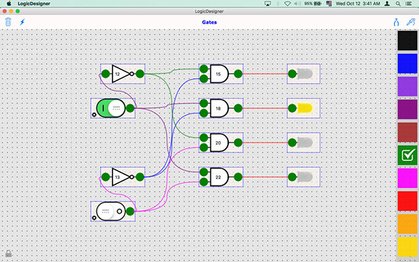 数字逻辑门截图