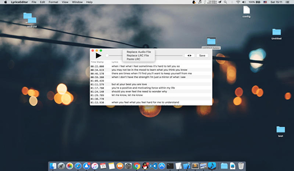 LyricsEditor截图