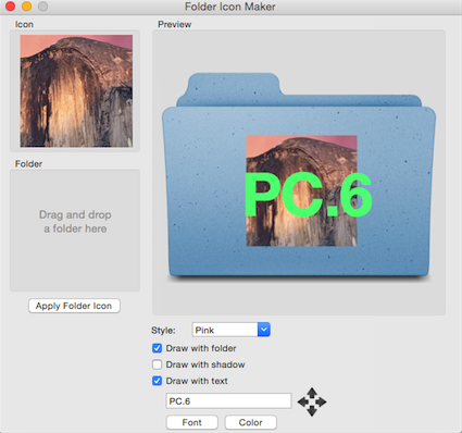 Folder Icon Maker for mac截图