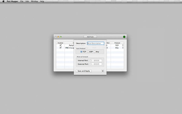 端口映射工具截图