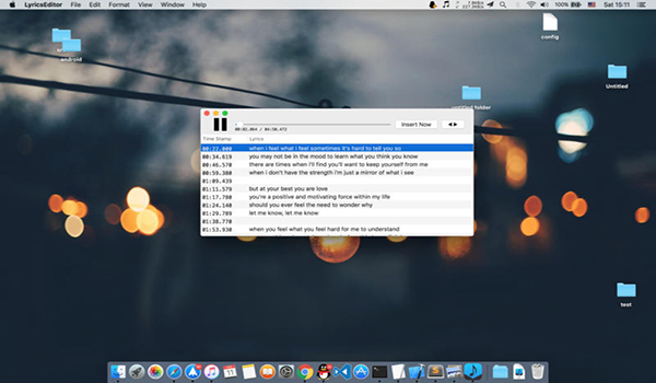 LyricsEditor截图