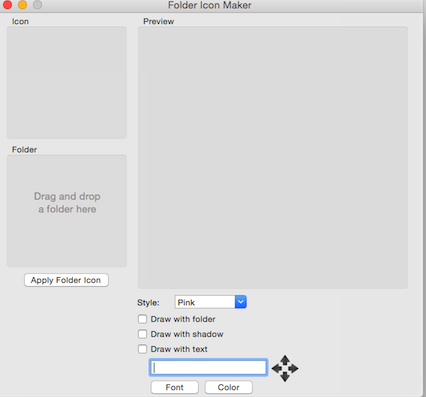 Folder Icon Maker for mac截图