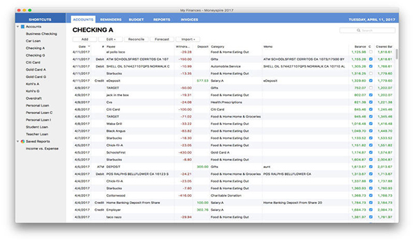 Moneyspire 2017截图