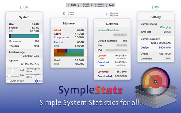 SympleStats截图