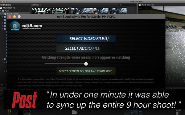 Edit8 Audio Sync Pro截图