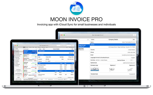 Moon Invoice Pro截图