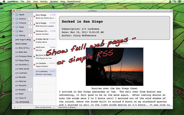 LuckNews for Mac截图
