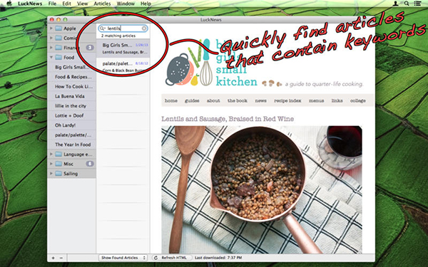 LuckNews for Mac截图