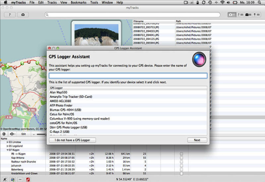 myTracks for Mac截图