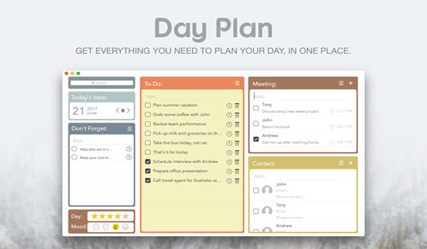 Day Plan截图