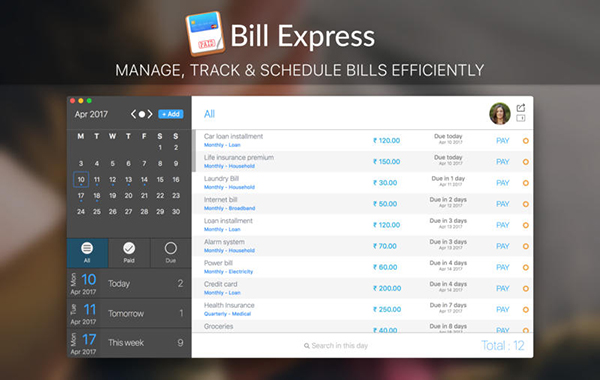 Bill Express截图