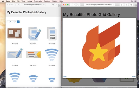 Responsive Photo截图